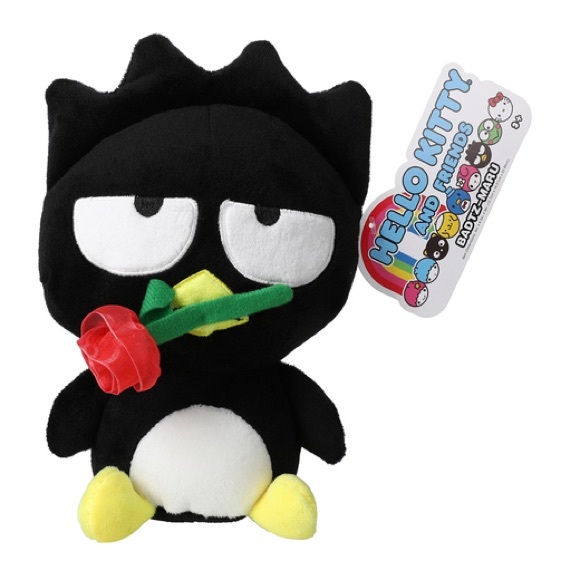 Valentine Hello Kitty And Friends Badtz-Maru Plush 9in NEW - Picture 7 of 10
